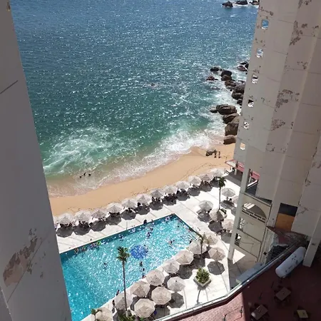 Departamento Con Hermosa Vista Al Mar Y Acceso A Playa, 2 Albercas Acapulco Exterior photo