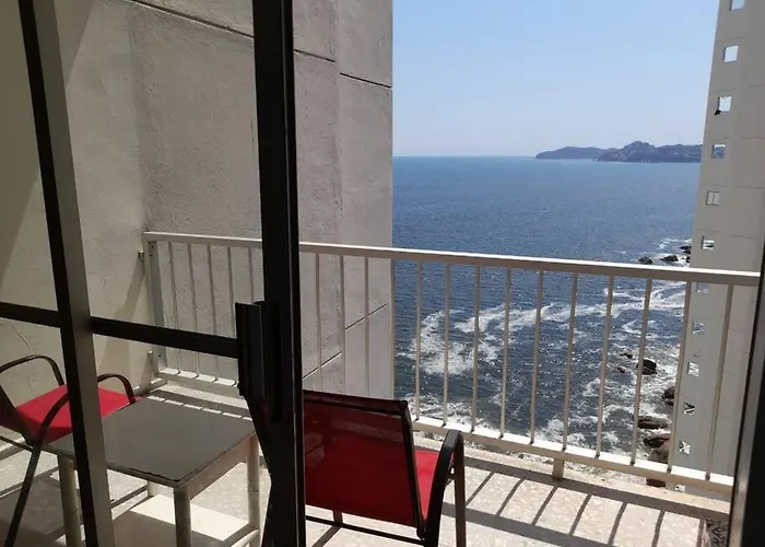Departamento Con Hermosa Vista Al Mar Y Acceso A Playa, 2 Albercas