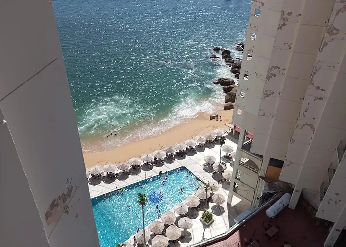 Departamento Con Hermosa Vista Al Mar Y Acceso A Playa, 2 Albercas
